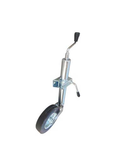 Kelepçeli 48 Mm Karavan/römork Destek Tekerleği Boru Karavan Krikosu 150 Kg