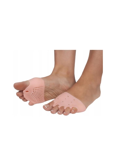 Ayak Parmak Ayırıcı Makaralı Ayıran Gömlek Silikon Bunyon Valgus