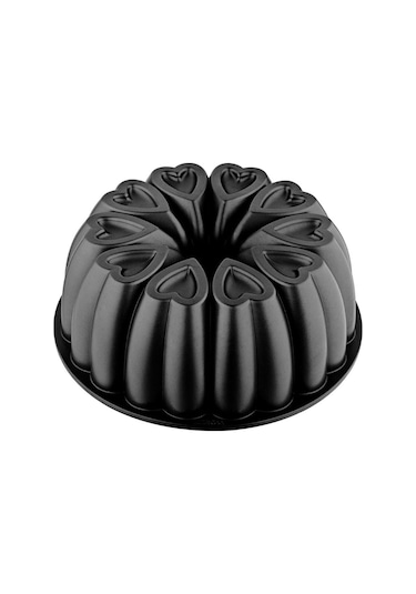 Amboss Ametist Döküm Kek Kalıbı Siyah