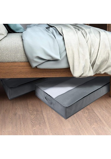 Suntek Battaniyeler Giysiler Yorganlar Saklama Açık-gri Açık Gri