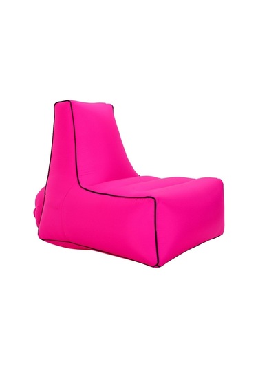 Bb1082 Şişme Kanepe Şişme Yatak Dış Mekan Katlanır Taşınabilir Hava Kanepe Boyutu: 70 X 65 X 60cm Kırmızı Gül Kırmızı