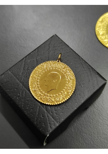 22 Ayar Altın Kaplama Imitasyon Çeyre Altın