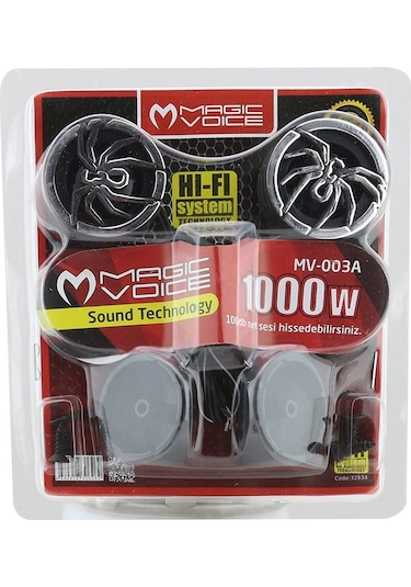 Magicvoice Mv003A Akrep Oto Tweeter Takımı