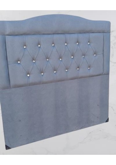 Başlık 90328 Dk Çift Kişilik 120 Tay Tüyü Antrasit Kumaş Dolgun Kapitone El Yapım