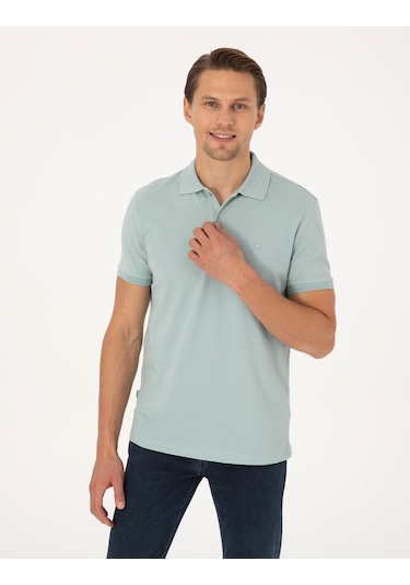 Pierre Cardin Erkek Koyu Mint Tişört Basic 50325323-vr152 Koyu Mint