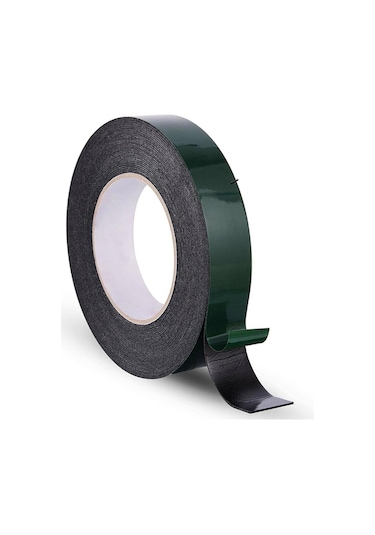 5 Adet Çift Taraflı Güçlü Köpük Bant Sünger Bant 25mmx10mt