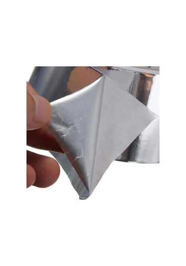 Alüminyum Folyo Bant 45 Mm X 10 Metre Yanmaz Soba Borusu Bandı (504175502)