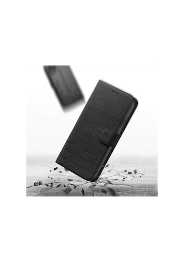 Apsuwa General Mobile Uyumlu Gm 20 Kılıf Cüzdan Kapaklı Kartlıklı Kumaş