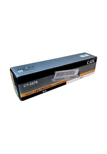 Cata Ct-2576 Şerit Led Trafosu 10ah 120w Slim Kasa-1070