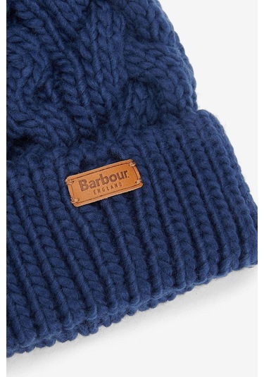 Barbour Penshaw Cable Bere Ny15 Navy Lacivert