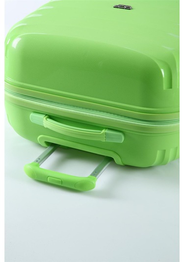 Ççs 5263 Polipropilen Battal Boy Valiz Fıstık Yeşil