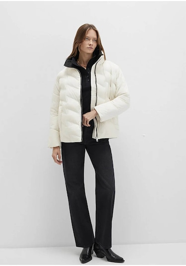 Mavi Oversize Ekru Kadın Ceket M1110714-86412 Ekru