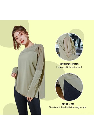 Wezone Kadınlar İçin Nefes Alabilen Çabuk Kuruyan Fitness Tişörtü - Koşu, Yoga, Spor Giyim SiYAH