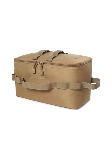 Açık Kamp Gaz Tankı Saklama Çantası Büyük Kapasiteli Zemin Çivi Çok Renkli