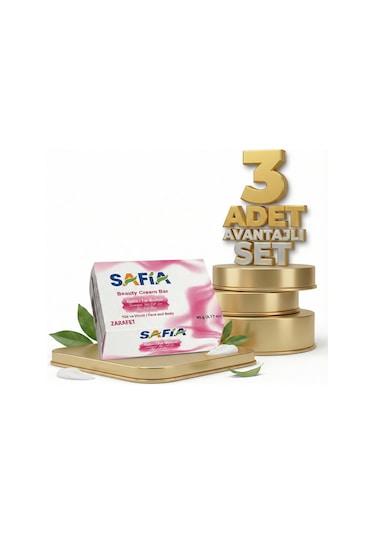 Safia Güzellik Sabunu Zarafet Kadınlar İçin 3x90 Gr Diğer