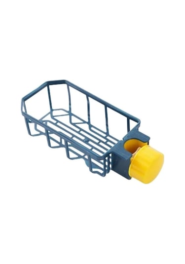 Musluk Kenarı Plastik Süngerlik Sabunluk Mutfak Düzenleyici Sünger Sabun Mutfak Organizeri 4172 Çok Renkli