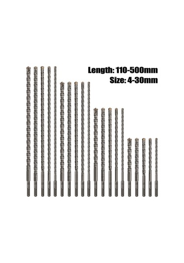 Trendooze Genişletilmiş Çapraz Darbeli Matkap 110-500mm Sds+ 10-260mm Duvardan Uygun