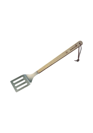 Barbecook Ahşap Saplı Paslanmaz Çelik Spatula 46 Cm