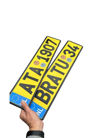 Yabancı Dekor Plaka, Alman Plaka, Süs Plaka