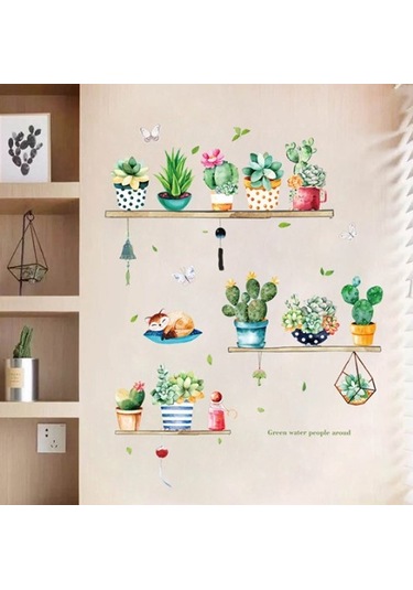 Raf Tasarımlı Karışık Dizaynlı Yapışkanlı Sticker Seti 5060 Çok Renkli