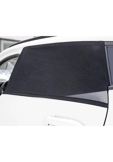 Araba Arka Cam Güneşlik Perdesi İç Güneş Koruması Pencere Filesi Kapağı Sivrisinek Koruması 2 Adet