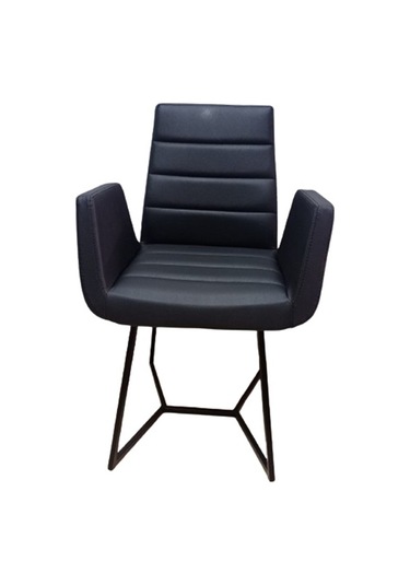 Misafir Koltuğu Tekli Bekleme Sandalyesi Döküm Süngerli