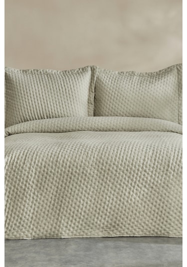 Karaca Home Breeze Soft Çift Kişilik Yatak Örtüsü Adaçayı 200.22.04.0238