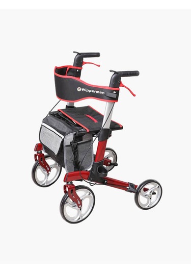 Kilitlenebilir Fren Sistemli Tekerlekli Yürüteç Walker Rolatör