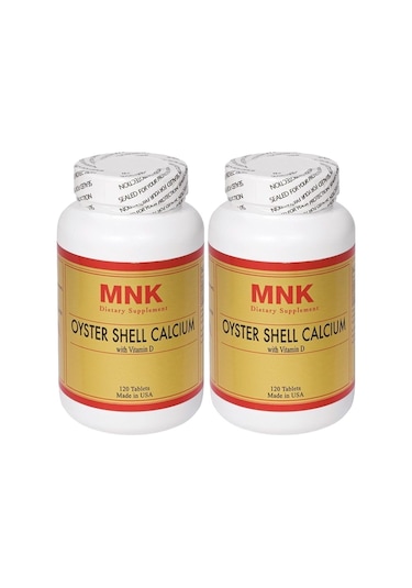 Mnk Oyster Shell Calcium Vitamin D 2x120 Tablet