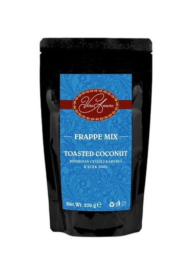 Vero Amore Frappe Mix Toasted Coconut Hindistan Cevizli Kahveli İçecek Tozu 250 G