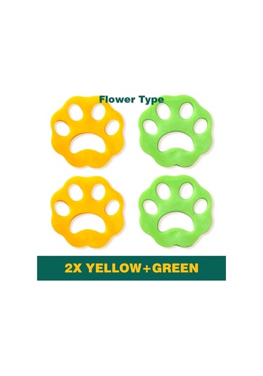 Geekyou 4'lü Evcil Hayvan Tüy Yakalayıcı, Çamaşır Makinesi Ve Kurutucuda Kedi Köpek Tüyü Temizleyici, Silikon Esnek Malzeme