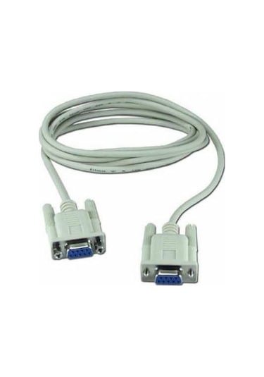 9 Pin Seri Rs232 Com Port Dişi Dişi Kablo 1.5 Metr