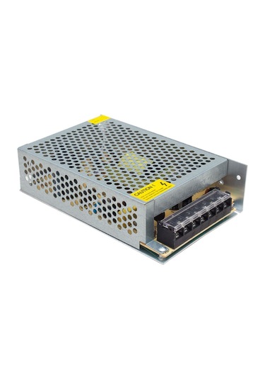Adaptör 12v 10a Metal Kasa 12 Volt 10 Amper Şerit Led Güvenlik Ka