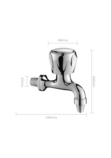 Cbtx Yalıtım Kovası Musluk Aksesuarları Süt Çay Su Ağzı, Stil: Döner Anahtar Kısa 3 Nokta Çok Renkli