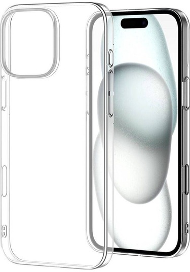 İphone 16 Uyumlu Pro Kılıf Zore Droga Kapak-şeffaf