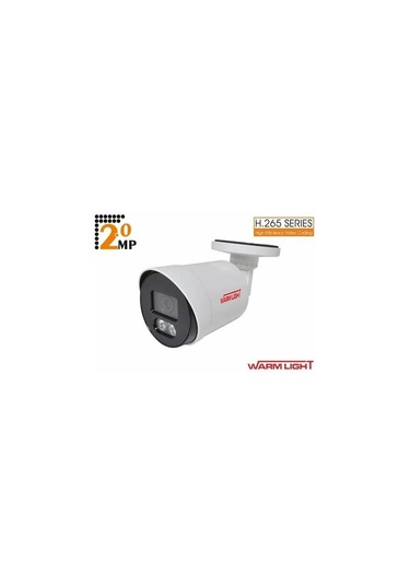Spy Sp-722b-fw 2.0 Mp 3,6 Mm Lens 3500k Soft Warm Lıght Ir Plastik Bullet Ip Kamera