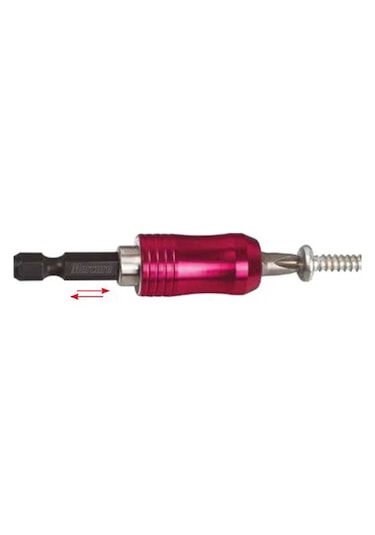 Mercure 1/4'' Manyetik Bits Tutucu Adaptörü Kilitli