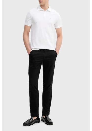 Calvin Klein Erkek Polo Lv04lc239g Yaf Beyaz