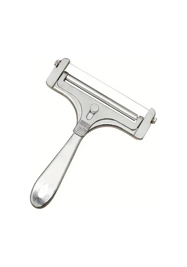 Brightnova 1 Adet Ayarlanabilir Peynir Dilimleme Aleti Silvery İnce Kalın Dilimler Restoran Kullanımı 001 Siyah