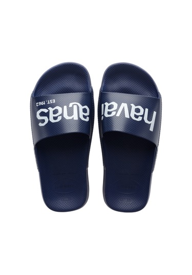 Havaianas Slıde Classıc Logomanıa Erkek Terlik 4148124 Lacivert