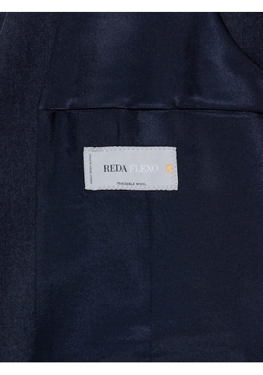 Cacharel Lacivert Slim Fit Yün Karışımlı Yelek