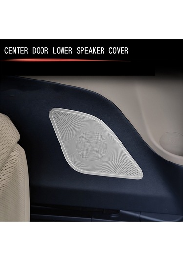 Toyota Alphard 2023 Orta Kapı Hoparlör Kapağı İç Gümüş