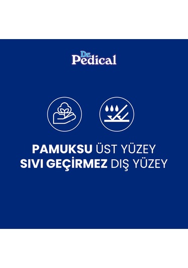 Dr.pedical Yatak Koruyucu Örtü 60x90 Cm 30 Lu