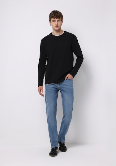 Colins Regular Fit Erkek Açik İndigo Jean Pantolon Cl1076876 Q1.v1 Dn44534 DENİM