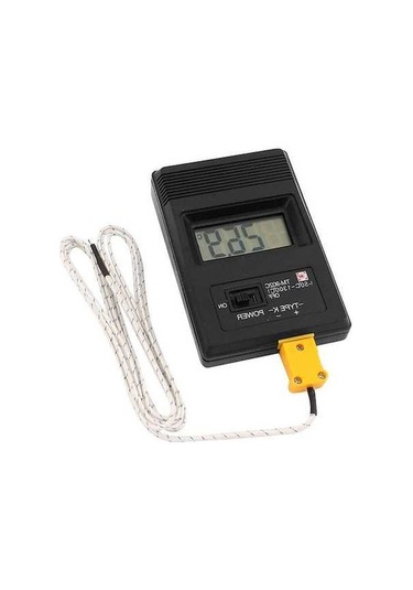 Ganzhoushop Yeni Tm-902c Tipi Termometre Termokupl Tek Probu Metre K Giriş Dijital + Kz