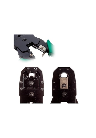 Rj45 - Rj12 - Rj11 3lü Soket Sıkma Pensesi 4172