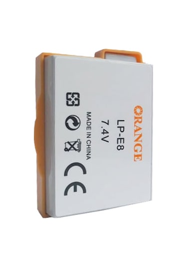 Lp-E8 Batarya Canon Eos 550D 600D 650D 700D Uyumlu Lpe8 Pil