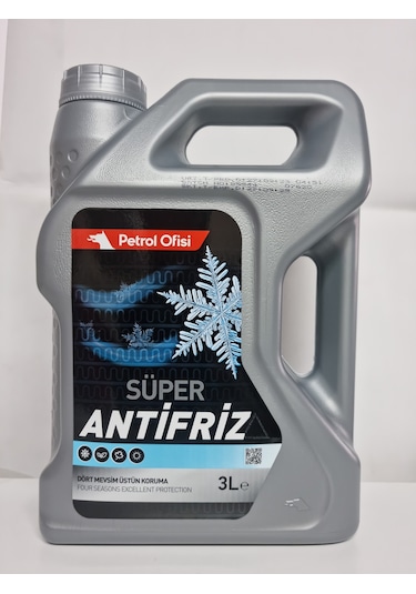 Petrol Ofisi Süper Antifriz 3 Lt - Yeşil Saf Antifriz