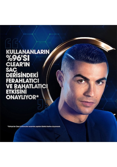 Clear Men Kepeğe Karşı Etkili Şampuan Saç Dökülmesine Karşı 3 x 350 ML
