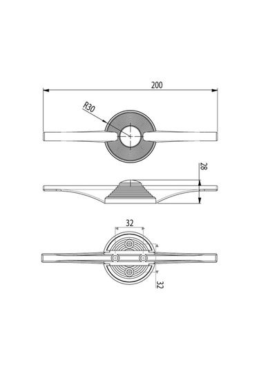 Lüks Star Kulp Altın 32mm Mobilya,yatak Odası, Televizyon Ünitesi,çocuk Ve Genç Odası, Dolap Kulpu Altın